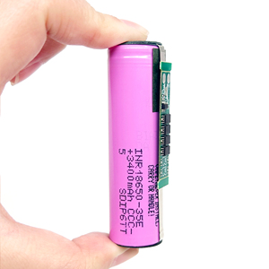 Batterie Li-ion <span class=keywords><strong>SAMSUNG</strong></span> 18650 35E 3.6V 3400mAh <span class=keywords><strong>13A</strong></span> 500-Cycle pour lampes de poche, batteries externes, vélos électriques, électronique portable, bricolage - Product Image 3