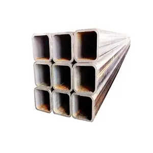 Profiles Factory Directly 10*10 To 100*100 Iron Furniture Square Hollow Steel Metal Tube Pipe