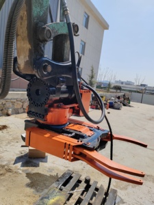 Attache rapide hydraulique GJEM 5000, rotateur inclinable à 360 degrés, pour excavatrice de 8 à 12 tonnes, avec garantie d'un an - Product Image 4