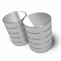 Aimants en néodyme ronds 30x10 30x15 à forte densité d'énergie magnétique avec placage nickel