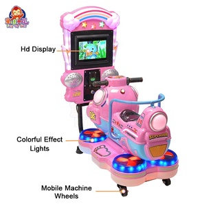 Intrattenimento giostre macchina per auto videogioco parco a gettoni per bambini a dondolo per il 2023 - Product Image 2