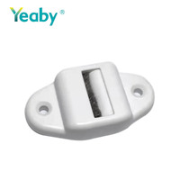 Accesorios de persiana enrollable de plástico, guía de correa de guía de cinta de alta calidad, fácil de instalar, estructura fina