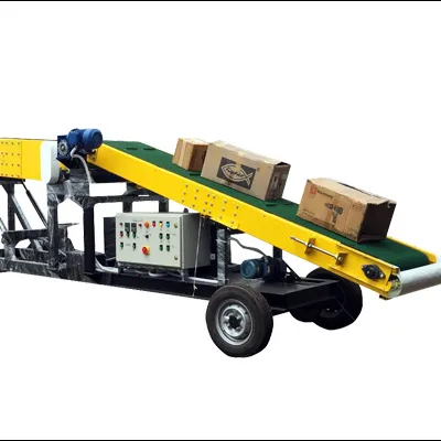 Automatic Truck Loading Conveyor 8P Diperpanjang/Tas Transportasi