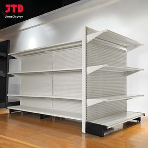 Estanterías Metálicas de Supermercado y Tienda de Abarrotes Tipo Góndola Lozier para Tiendas Minoristas - Product Image 1