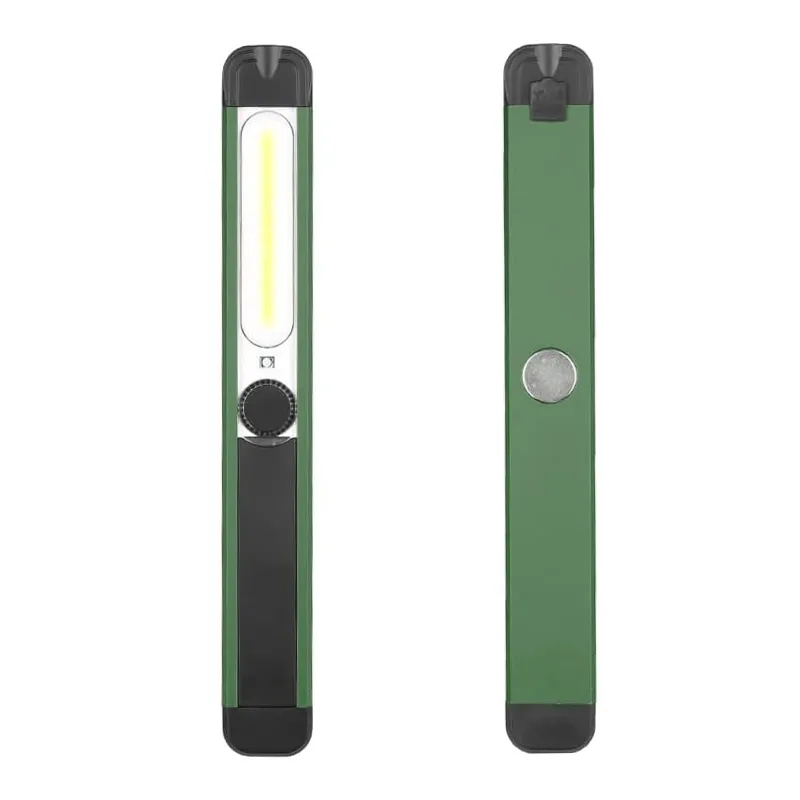 Rechargeable Built-in Battery Dual Light Source Flashlight Magnet Base work light with Red Beam and White LED