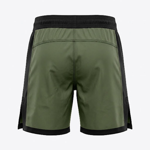 Shorts MMA personnalisés imprimés par transfert thermique, en Spandex/Polyester, à blocs de couleur, pour hommes, entraînement d'arts martiaux, kickboxing, professionnels - Product Image 3