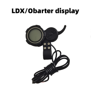 Pièces détachées pour trottinettes électriques en gros LDX Obarter : Contrôleur de vitesse 60V 6 broches, écran LCD, accélérateur à doigt, installation facile - Product Image 1
