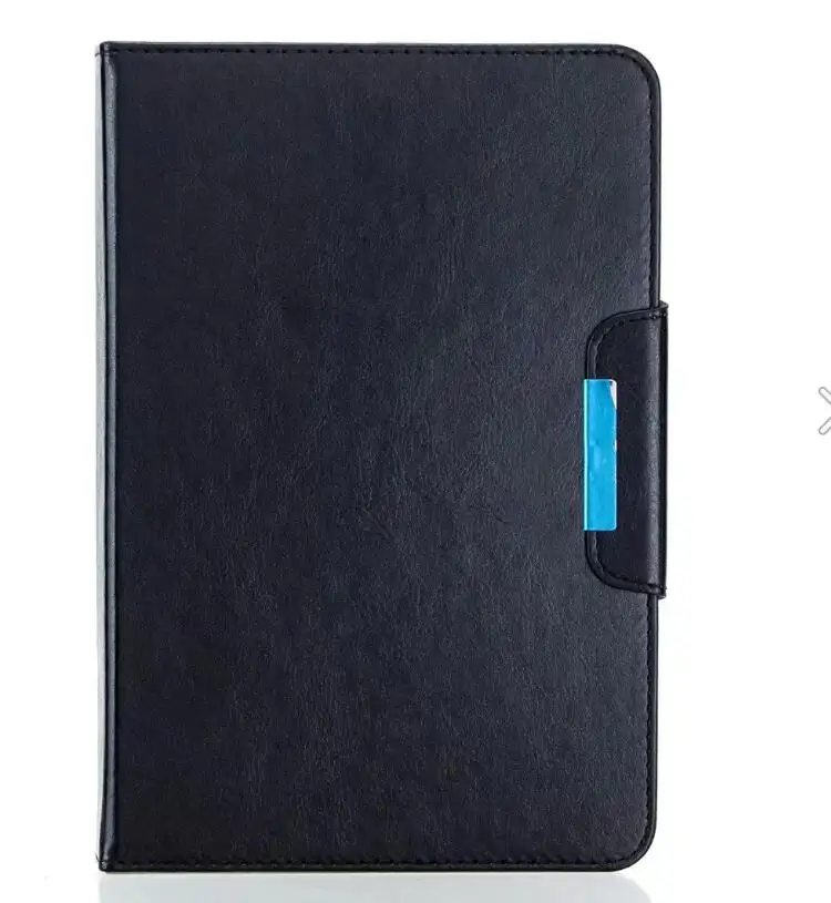 7 8 10 inch solid colour universal pu flip leather tablet cover