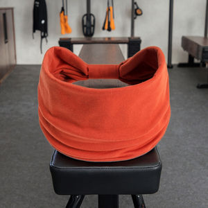 女性用マカロンウエストラッピングヘッドバンドワイド弾性スポーツヨガ汗吸収ウィッキングヘッドバンドファッションアクセサリー - Product Image 3