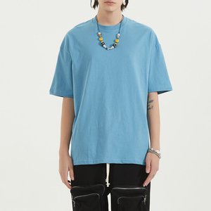 Áo thun nam oversize phong cách đường phố Y2K in hình tùy chỉnh, chất liệu cotton 190 gsm, kiểu dáng hộp, tay ngắn, sản xuất theo đơn đặt hàng (OEM/ODM). - Product Image 3