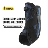 Nouvelle conception de manchon de compression pour le soulagement de la douleur au talon, soutien confortable de la cheville, attelle de nuit, attelle de cheville protectrice