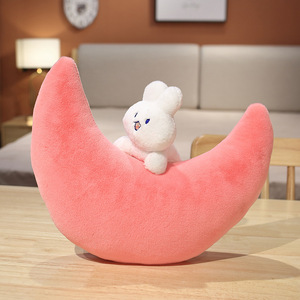 Dễ Thương Thỏ gối đồ chơi sang trọng tình yêu mặt trăng thỏ búp bê nhà Sofa Gối Đệm con rối - Product Image 4