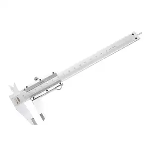 HSPM-054 Gelsonlab, Alat Pengukur Kaliper Stainless Steel Vernier Caliper Tahan Lama, Stainless Steel 150Mm