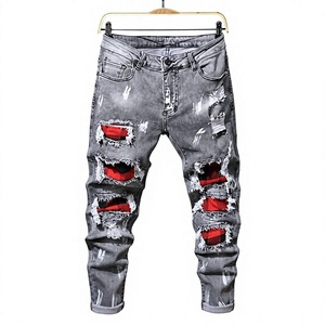 RNSHANGER Salopette décontractée de style japonais pour homme, pantalon cargo en jean délavé, coupe droite ample, respirant, poids moyen - Product Image 3
