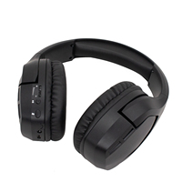 Casque sans fil circum-auriculaire économique au design métallique, idéal pour l'aviation, avec microphone intégré et suppression du bruit IA 5.3
