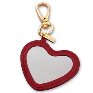 Miroir miniature incassable en forme de cœur avec étui en cuir PU, vente en gros à Shenzhen - Product Image 5