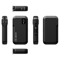 Batterie externe Wesdar 10000mAh avec écran numérique, prise murale AC et câbles intégrés, chargeur rapide PD 22W pour smartphone, noir