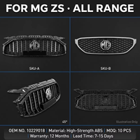 Grille de radiateur avant 2026 en ABS d'origine, pièce extérieure pour MG ZS MGZS, composants de kit carrosserie pour SUV toutes gammes – Vente chaude