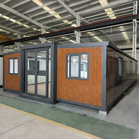 Maisons conteneurs modulaires 10ft 20ft 40ft, démontables et portables, avec conception respirante pour jardins, chambres et espaces de vie