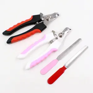 Bán buôn chuyên nghiệp Nail Toe Claw cắt tông đơ chải chuốt công cụ cho động vật Pet Scissor Nguồn cung cấp Pet Dog Cat