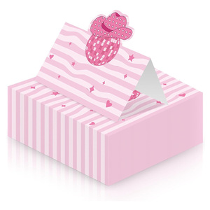 Segnaposto per Festa a Tema Cowboy Marrone e <span class=keywords><strong>Rosa</strong></span> - Product Image 3