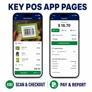 Soluciones <span class=keywords><strong>de</strong></span> Aplicaciones POS Móviles Personalizadas para Tiendas Minoristas para IOS y Android con Escaneo <span class=keywords><strong>de</strong></span> Códigos <span class=keywords><strong>de</strong></span> Barras, Sincronización <span class=keywords><strong>de</strong></span> Inventario y Procesamiento <span class=keywords><strong>de</strong></span> Pagos LionCreate - Product Image 3
