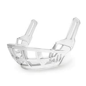 Máscara facial integrada de doble capa antivaho antiarañazos de policarbonato para hockey protección de <span class=keywords><strong>boca</strong></span>/dientes/labios entretenimiento deportivo - Product Image 2