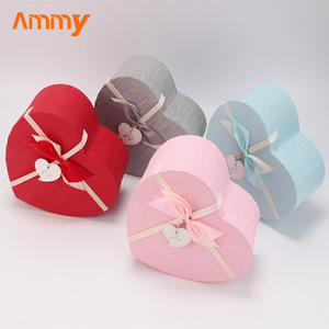 <span class=keywords><strong>AM</strong></span>-SPB21 Ammy - Jabones de Rosa Rosa en Forma de Corazón, Caja de Regalo con Flores Decorativas para el Día de la Madre - Product Image 2