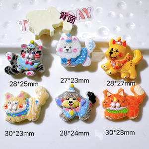 Patchs en résine faits main, matériaux de bricolage, colle crème, accessoires pour <span class=keywords><strong>cheveux</strong></span> d'enfants, boucles de chaussures, attaches transfrontalières, accessoires pour chiens - Product Image 2