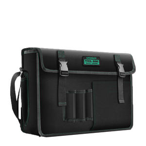 Bolsa de Herramientas de Lona Resistente para Electricistas, Bolsa de Almacenamiento con Cierre de Cremallera Resistente al Desgaste para Carpintería - Product Image 2