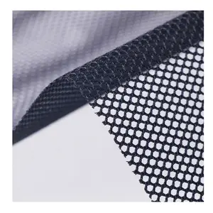 100% Polyester 75D Hexagonal Hard Tulle Mesh Net Fabric For Bag Lining