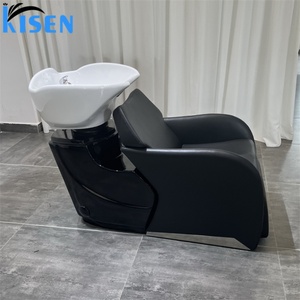 Kisen 2024, Nuevo Modelo de Alta Calidad, Muebles de Salón, Silla de Peluquería con Lavabo Blanco para Lavado de Cabello en Venta - Product Image 1