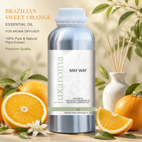 Huile essentielle d'orange douce du Brésil pour diffuseur d'aromathérapie - 100% pure, extrait de plante naturelle, qualité supérieure |   OEM 30mL