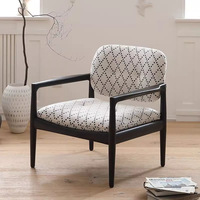 Canapé inclinable moderne de style italien, chaise en bois massif, design minimaliste italien, salon, chambre à coucher, hôtel, meubles de loisirs