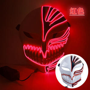 Máscara <span class=keywords><strong>de</strong></span> <span class=keywords><strong>purga</strong></span> <span class=keywords><strong>de</strong></span> máscara <span class=keywords><strong>de</strong></span> miedo con luz <span class=keywords><strong>de</strong></span> 10 colores para <span class=keywords><strong>disfraz</strong></span> <span class=keywords><strong>de</strong></span> Cosplay <span class=keywords><strong>de</strong></span> Halloween. - Product Image 4