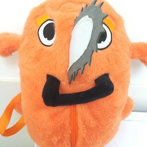 Productos calientes Linda Mochila De felpa Hombre de motosierra lavada para aliviar el estrés para vacaciones y cumpleaños - Product Image 4