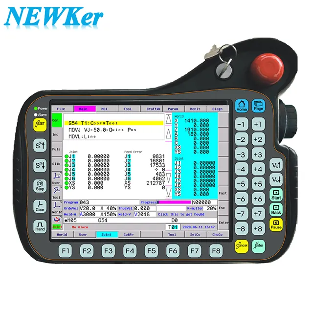 NewKer-i6 controller for High payload industrial robot manipulator with 6 axis for scribit robot control