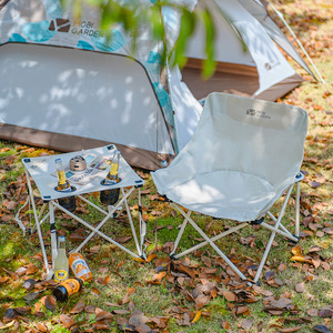 <span class=keywords><strong>MOBI</strong></span> giardino comodo Picnic portatile all'aperto pesca grande metallo sedia pieghevole in ferro campeggio e sedia della luna - Product Image 6