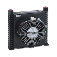 Petit refroidisseur d'huile hydraulique noir avec ventilateur pour transmission automatique, durée de vie prolongée, systèmes de refroidissement