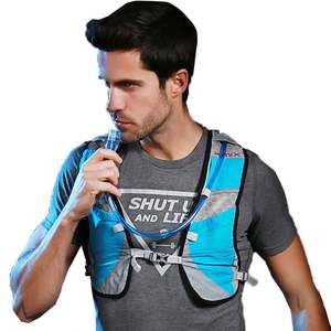 Gilet de course personnalisé tendance, porte-téléphone, cyclisme, camping, randonnée, escalade, sac à dos d'hydratation sportif, gilet de course pour hommes - Product Image 3