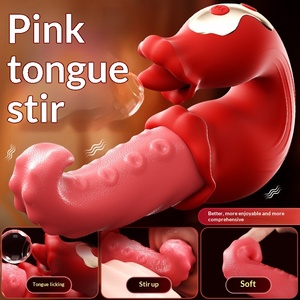 Mackenzie Tongue Tide Vibrador de Lengua Oscilante Tian <span class=keywords><strong>Mi</strong></span> Bean Masajeador para Mujeres Juguetes Sexuales Artículos para Adultos 45/Caja 65dB - Product Image 1