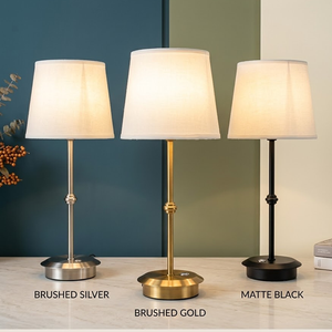 <span class=keywords><strong>Paralume</strong></span> Retrò per Decorazioni Eventi all'Aperto, Lampada da Tavolo Classica Senza Fili con Dimmer Touch e Batteria Ricaricabile per Matrimoni - Product Image 4