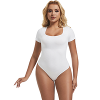 2025 Bestseller Atmungsaktiver Kurzarm-Bodysuit Tanga Butt Lifting Bodysuit 3XL Size Shaper Nahtlose Body Shaper