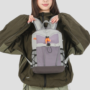 Sac à dos de randonnée SaintDaFe, grande capacité, léger, en nylon, décontracté, pour le sport, unisexe, gris, violet, vert, bleu, kaki - Product Image 4