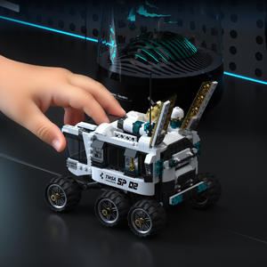 Tuomu T5015 Lunar Pioneer Cartoon Educational <b>Model</b> <b>Building</b> Kit 800+ Pieces Power-Free Space Exploration Toy for Boys Ages 7-14 - Product Image 2