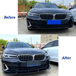 StarNav Pour Série 5 G30 G31 525i 530i 2017-2023 Spoiler de pare-chocs avant, diffuseur, protection de lèvre, kit carrosserie, modification - Product Image 2