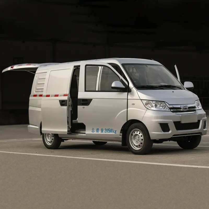 30kwh electric mini truck factory producing high speed electric van for sale 4 wheel E-car