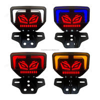 Accessoires de moto CG125, feu arrière à LED modifié avec clignotants