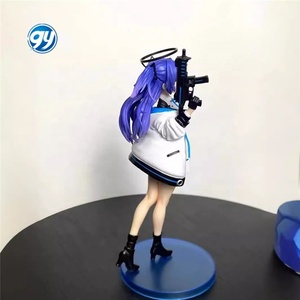 أرشيف أزرق يوكا هاياسي 2 نجوم طالب مزدوج SMGs فتاة أنيمي شخصية العمل محاصر تحصيل - Product Image 2