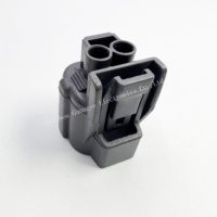 Kit de Conectores de 2 Pines Serie HW, Gris, Hembra y Macho, Enchufe Automotriz USB Tipo 6189-0129
